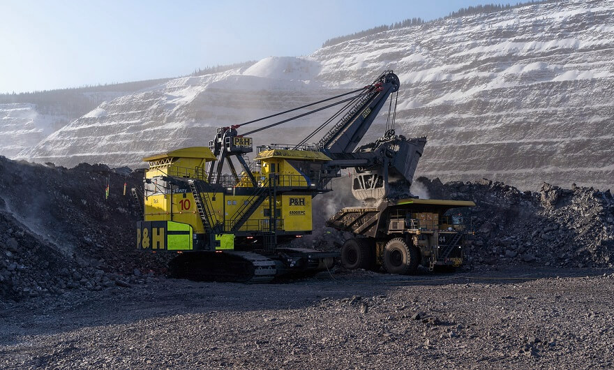 4800XPC electric rope shovel