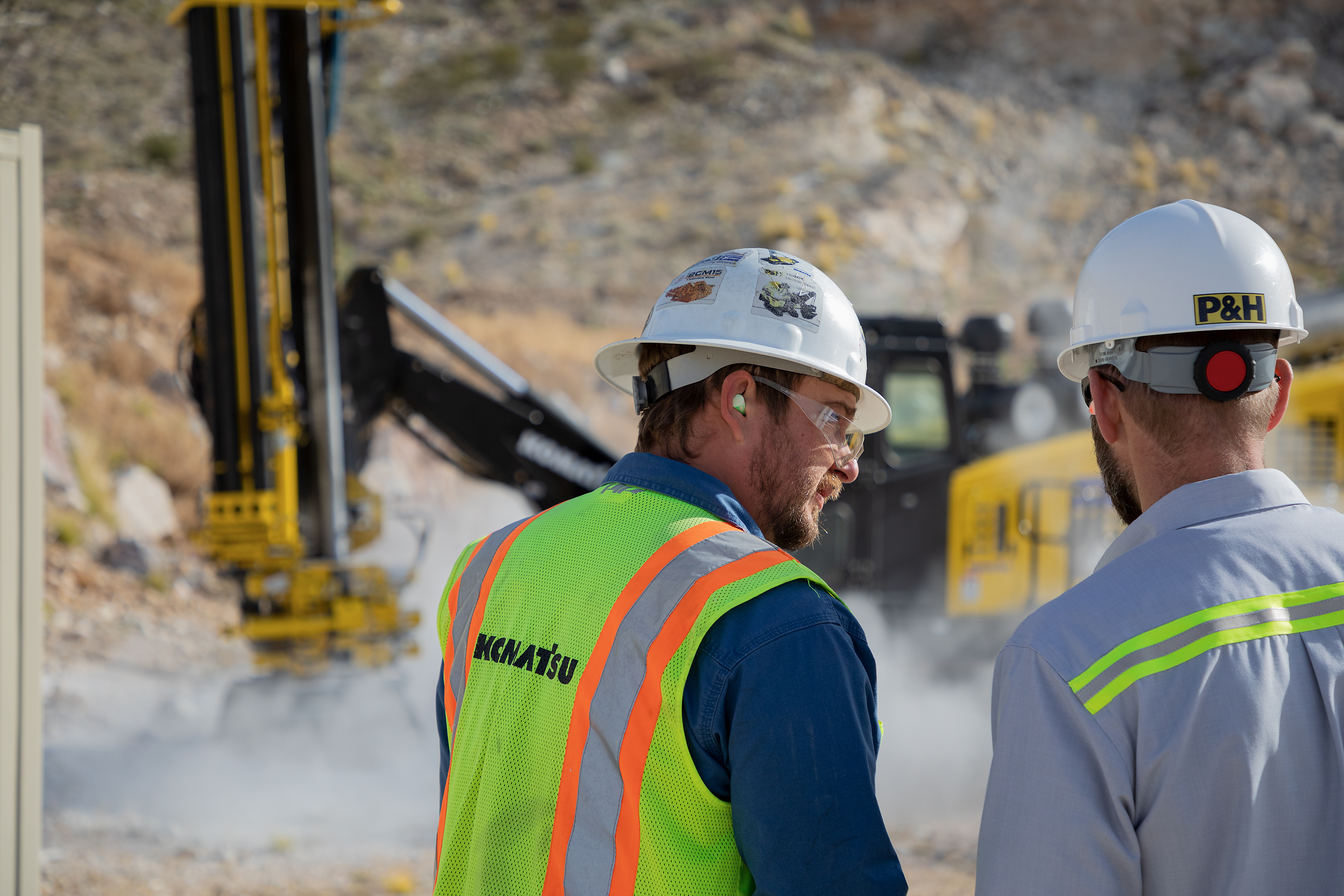 Drilling and blasting