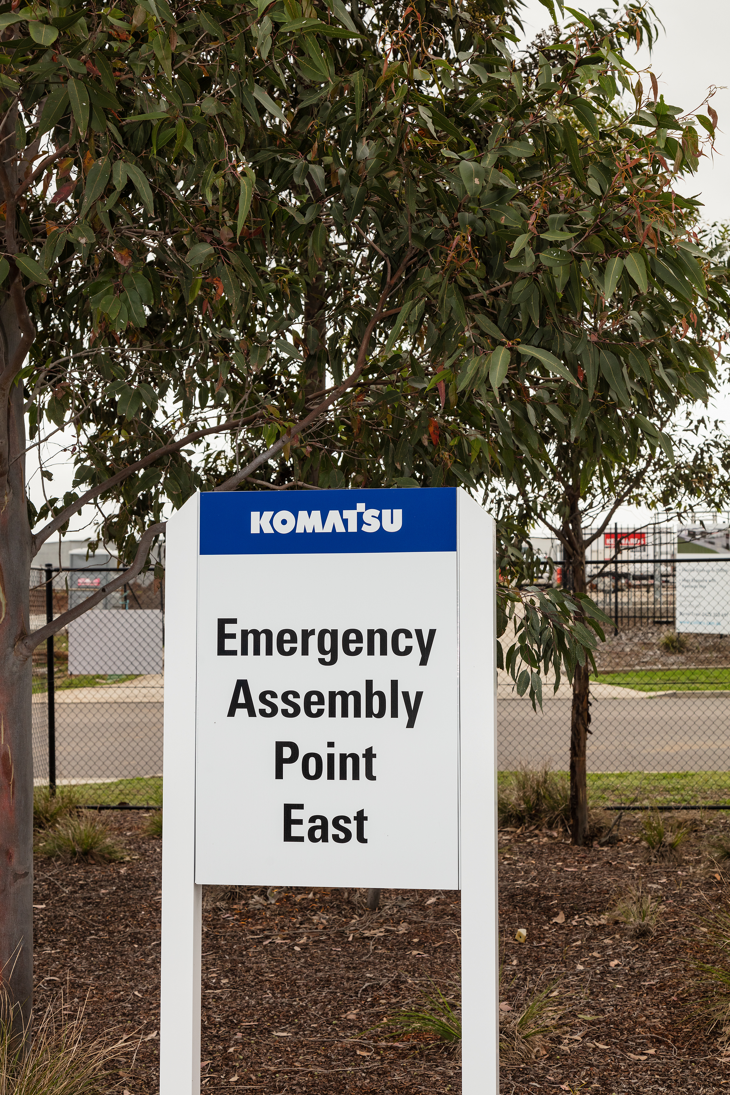 signage outside of Rutherford's facility