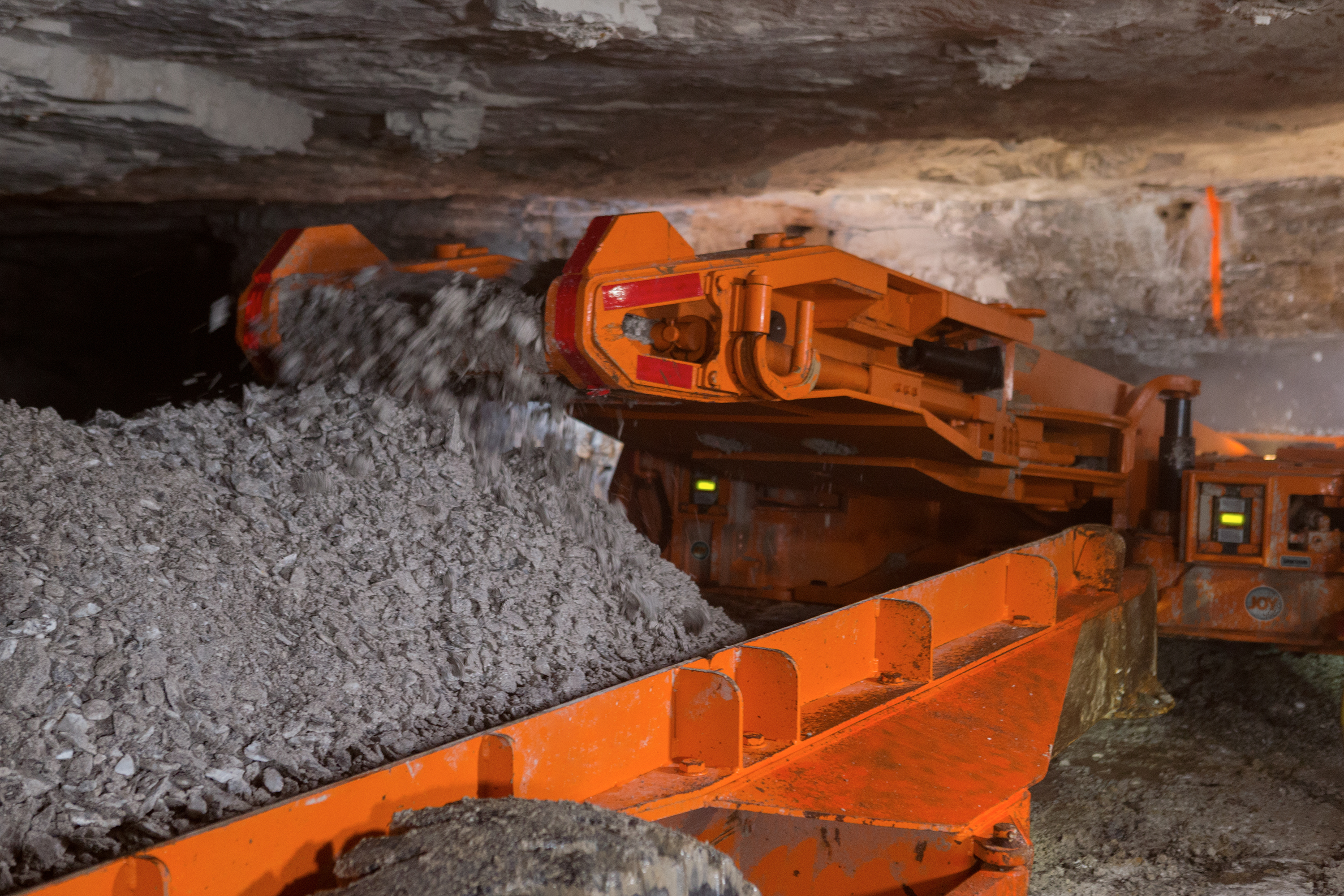 Underground soft rock mining
