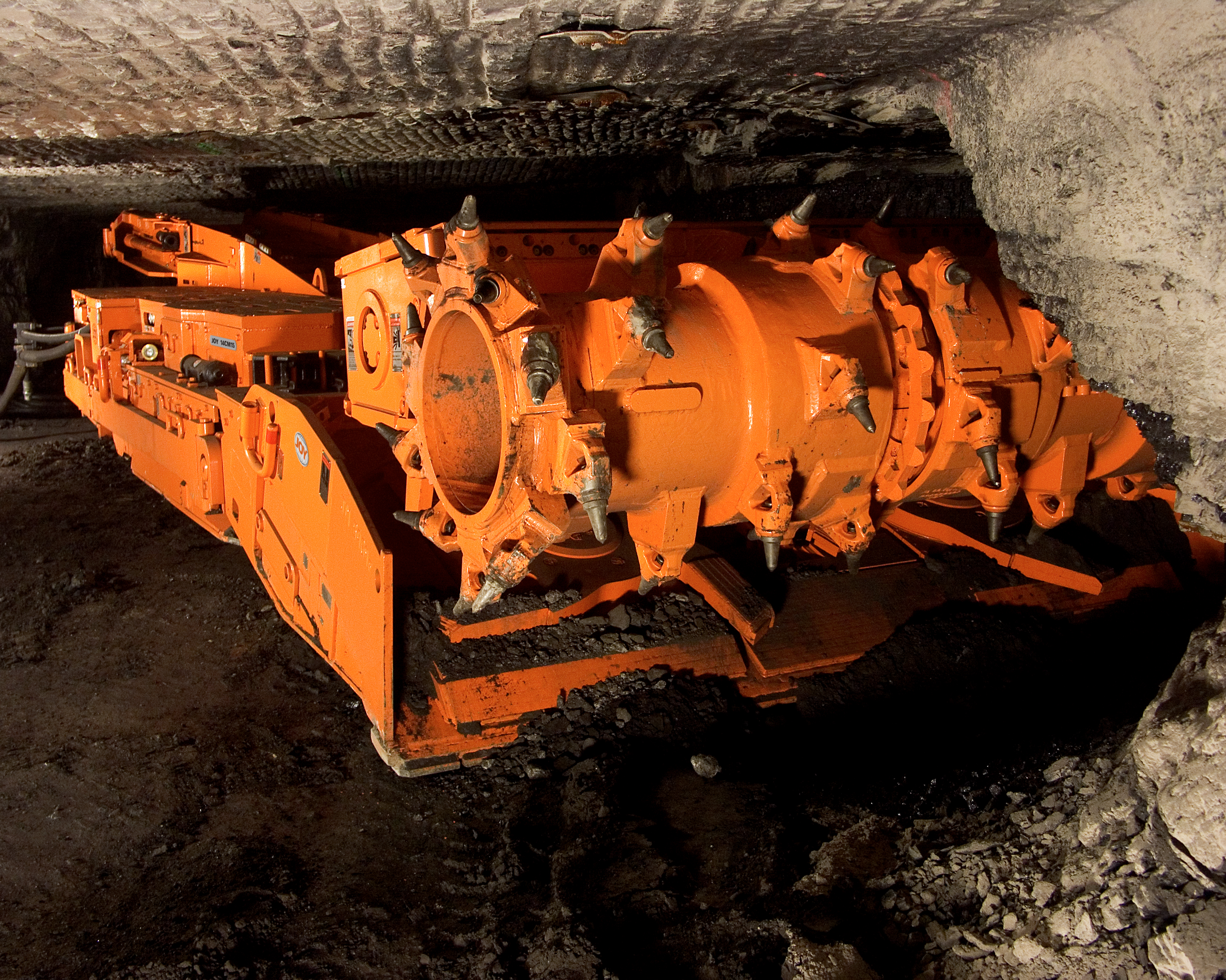 Joy 14CM15 continuous mine underground