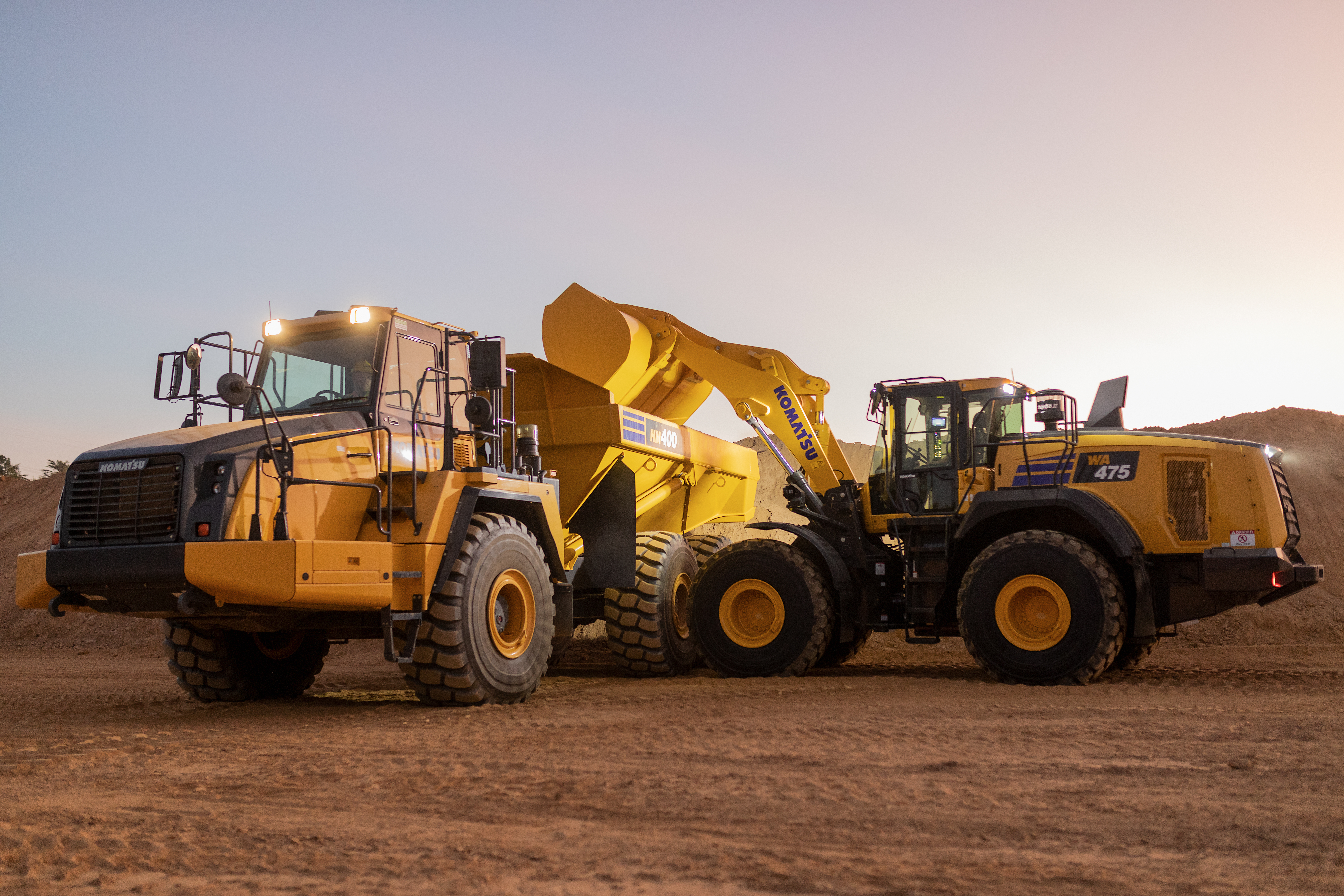 Komatsu Diesel Particulate Filter (KDPF) and Selective Catalytic Reduction (SCR) systems