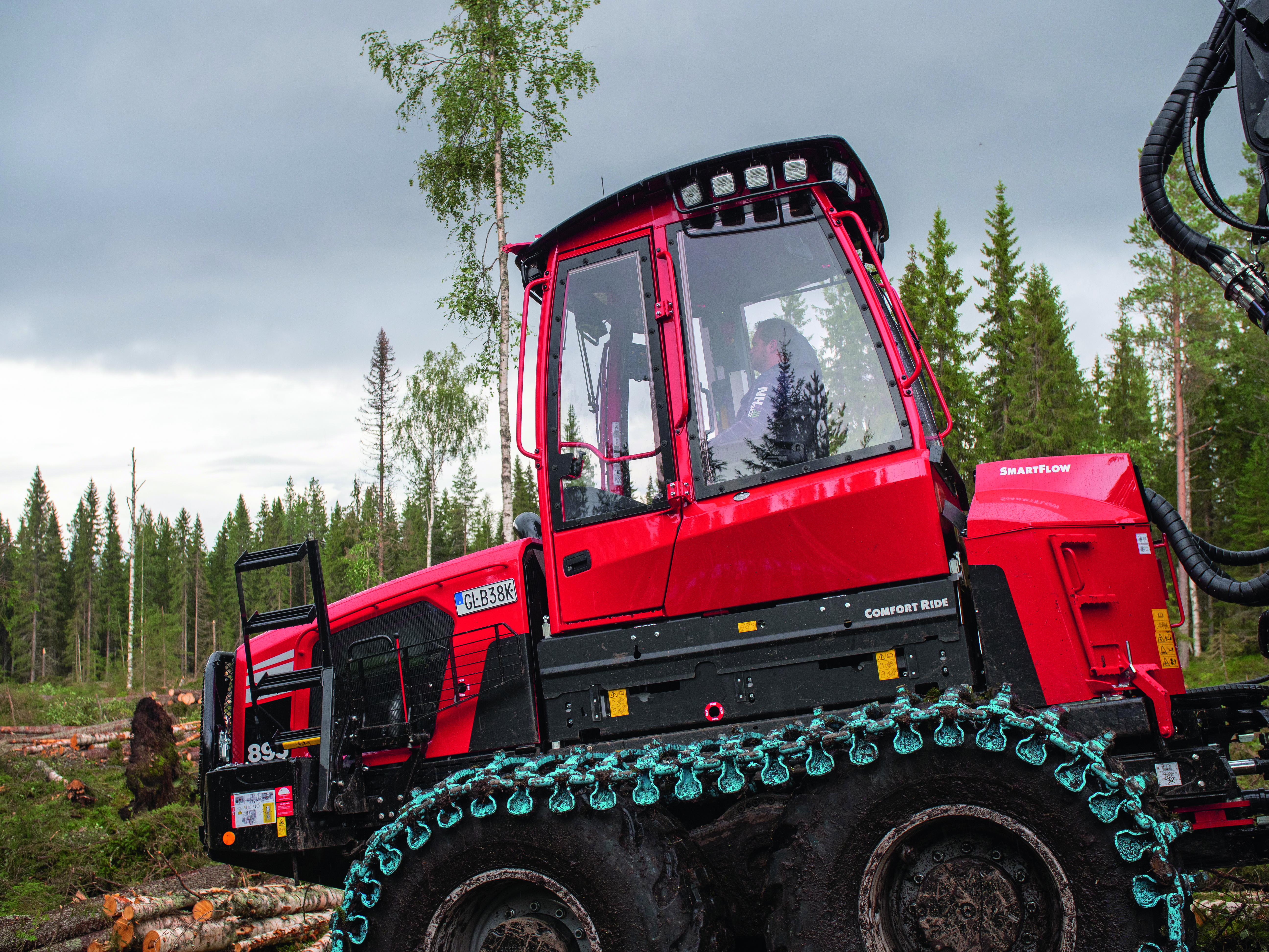 A more comfortable workplace in the forest