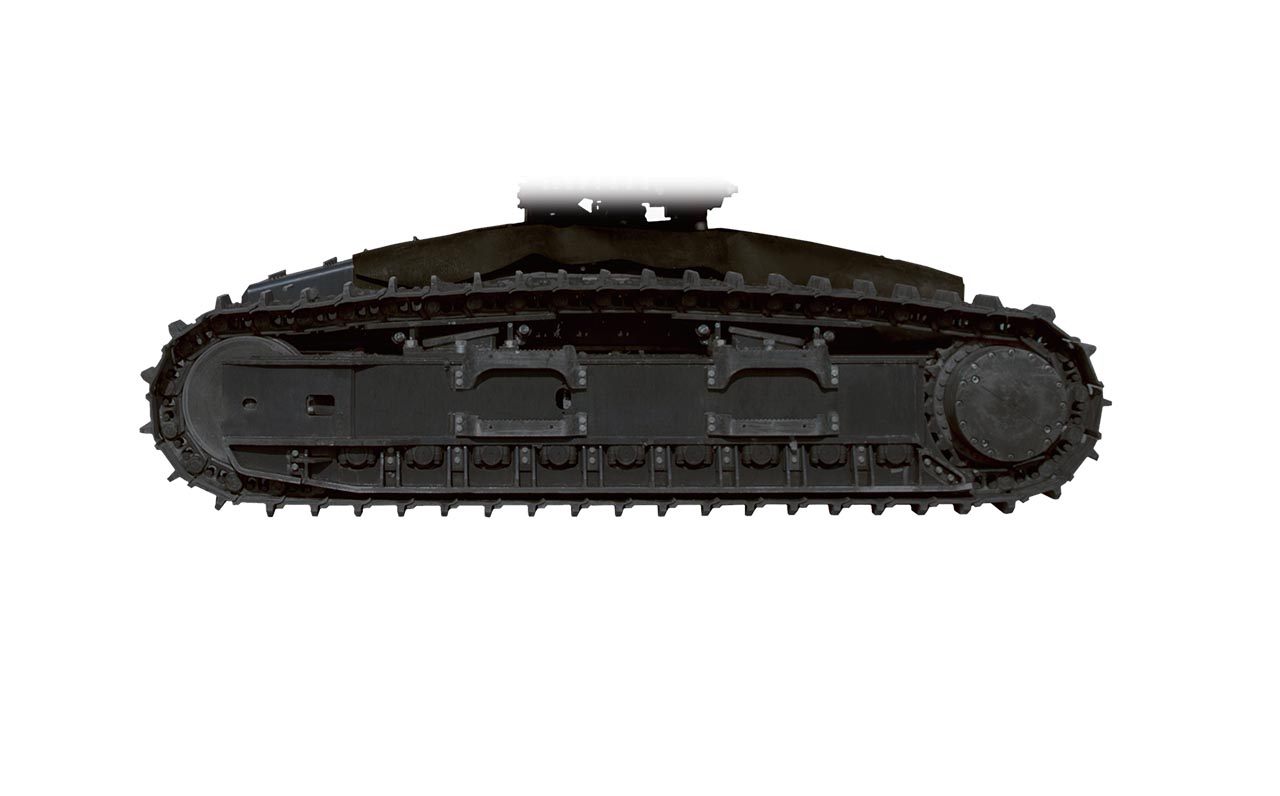 Rugged undercarriage