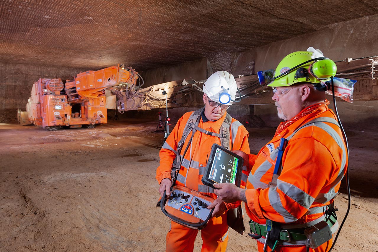 Industrial minerals mining