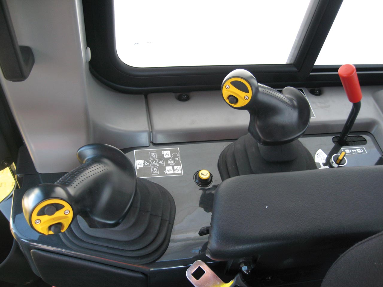Ergonomic ripper controls