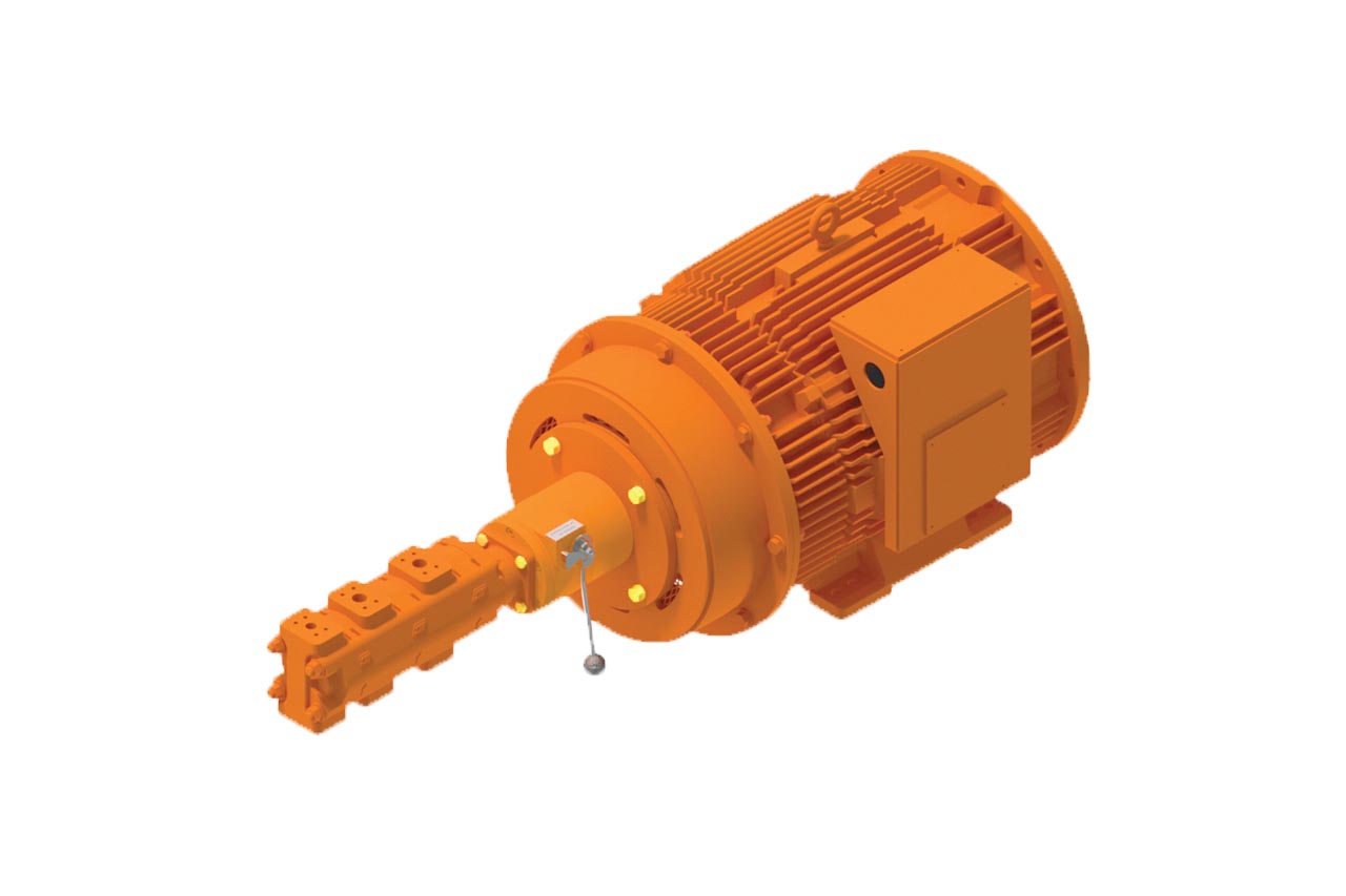 Quick disconnect hydraulic pump [option]