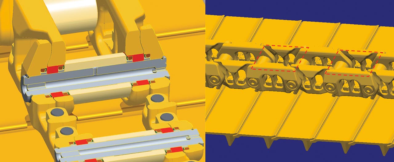 Long-lasting undercarriage