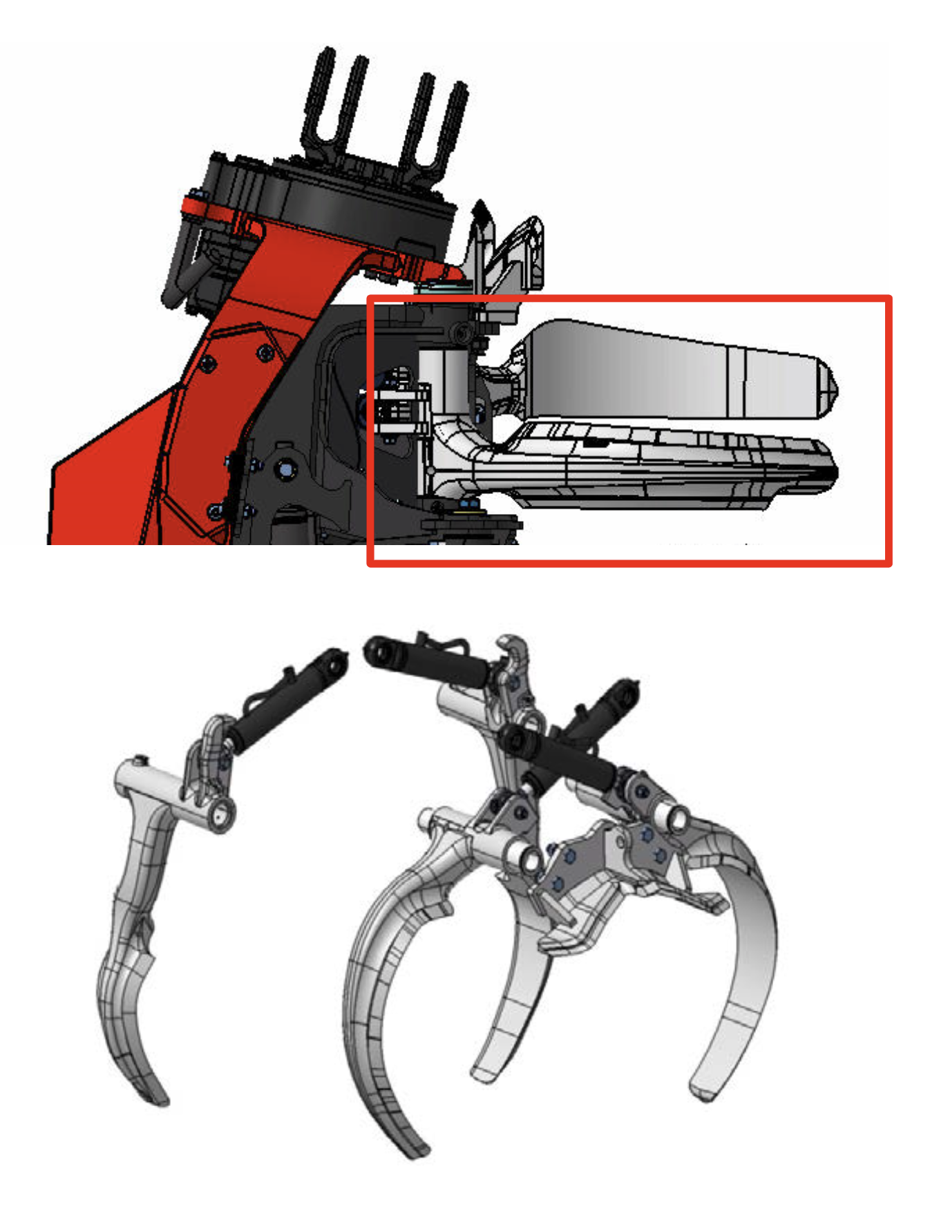 Rugged delimbing knife system