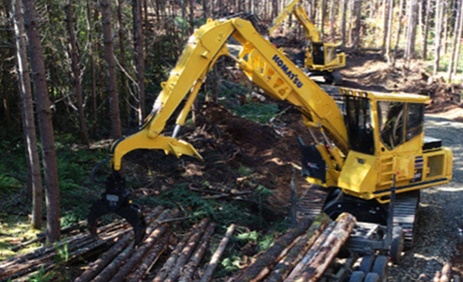 High performance front work equipment