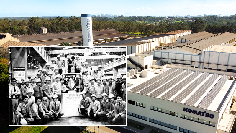 Fábrica da Komatsu