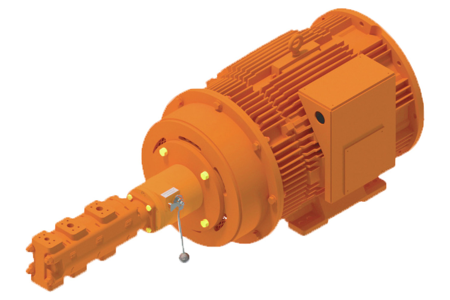 Quick disconnect hydraulic pump [option]