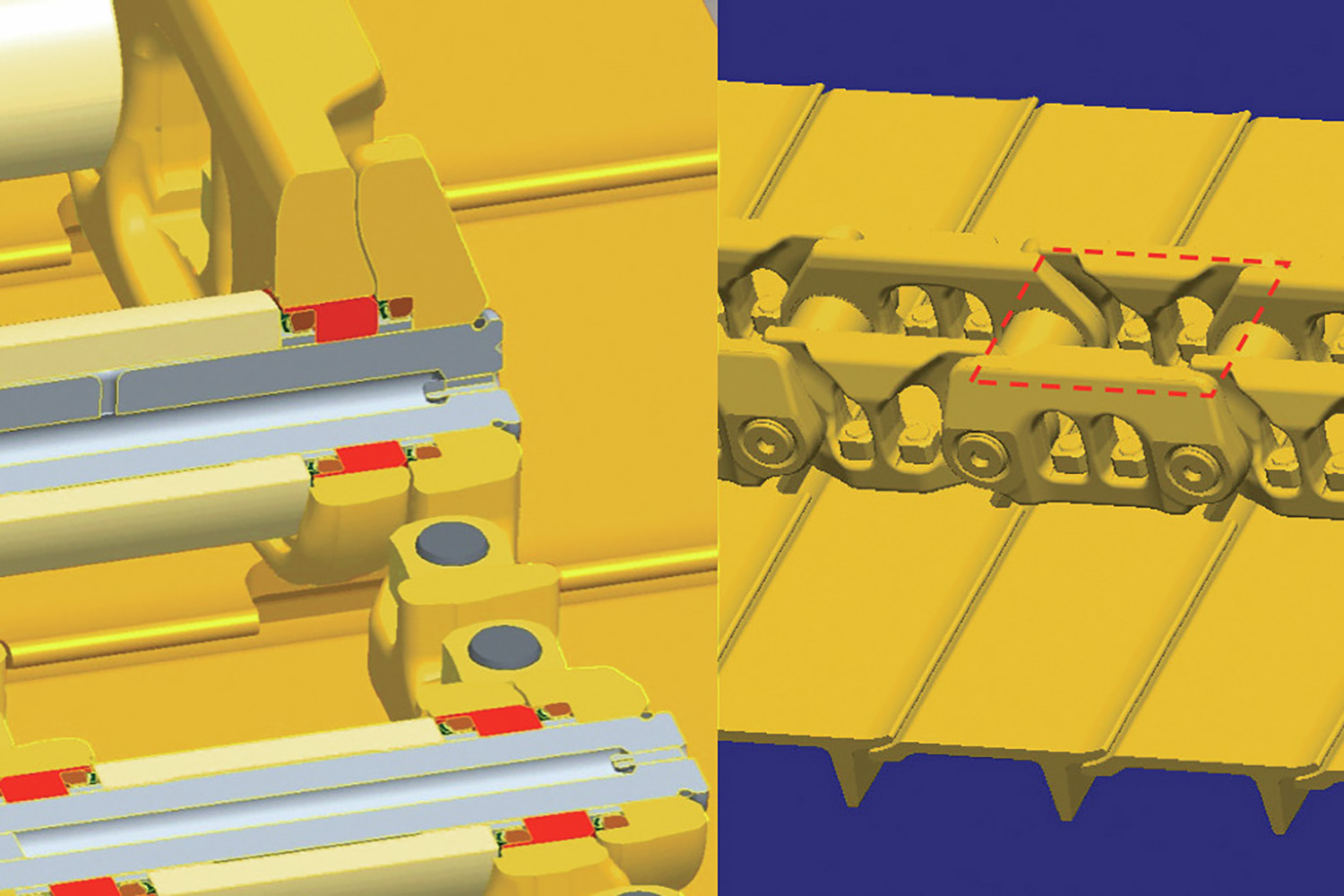 Long-lasting undercarriage