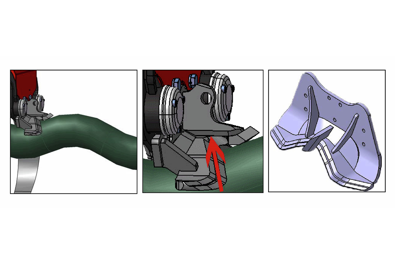 Rugged delimbing knife system