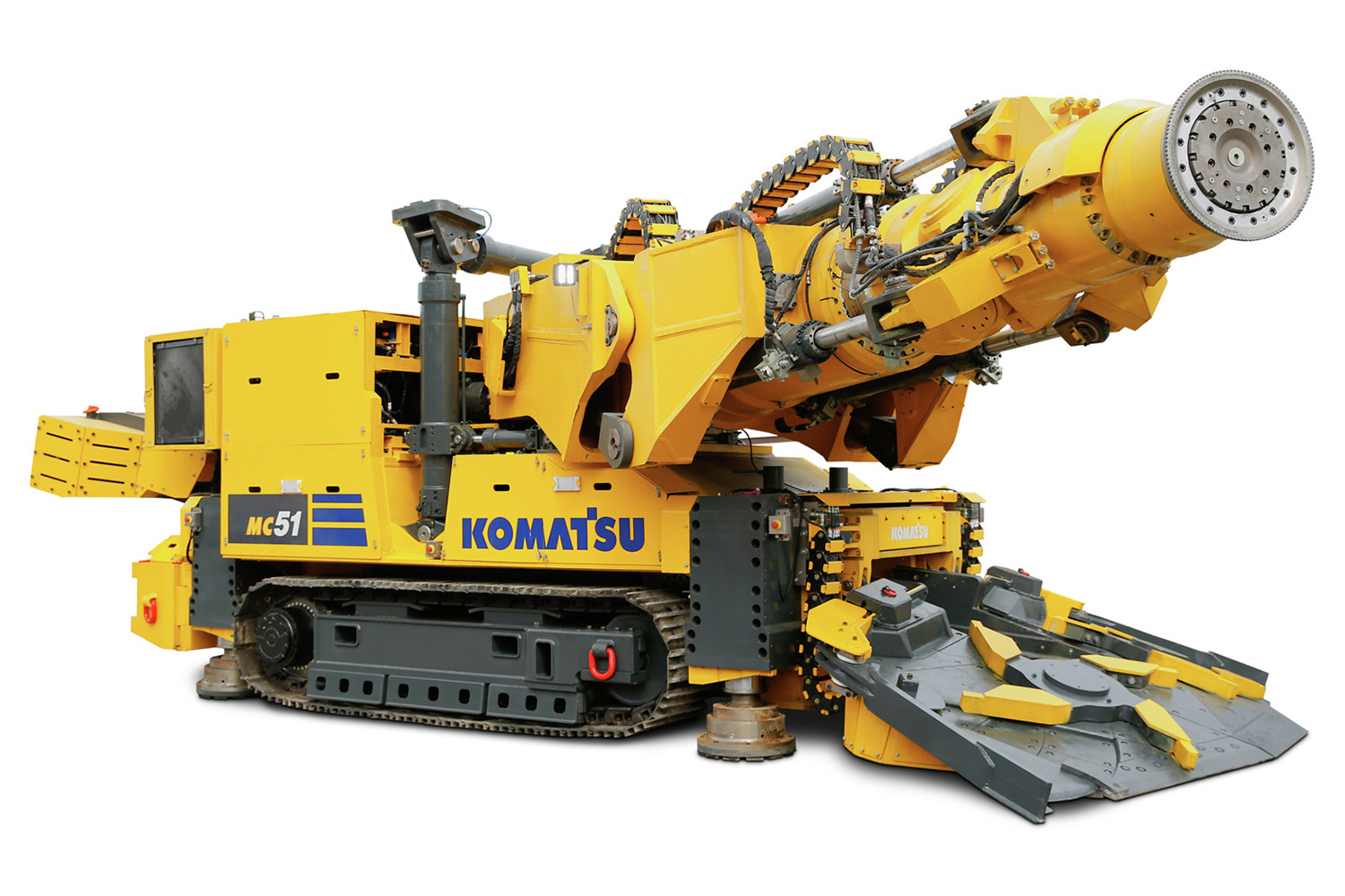 Hard rock continuous miners