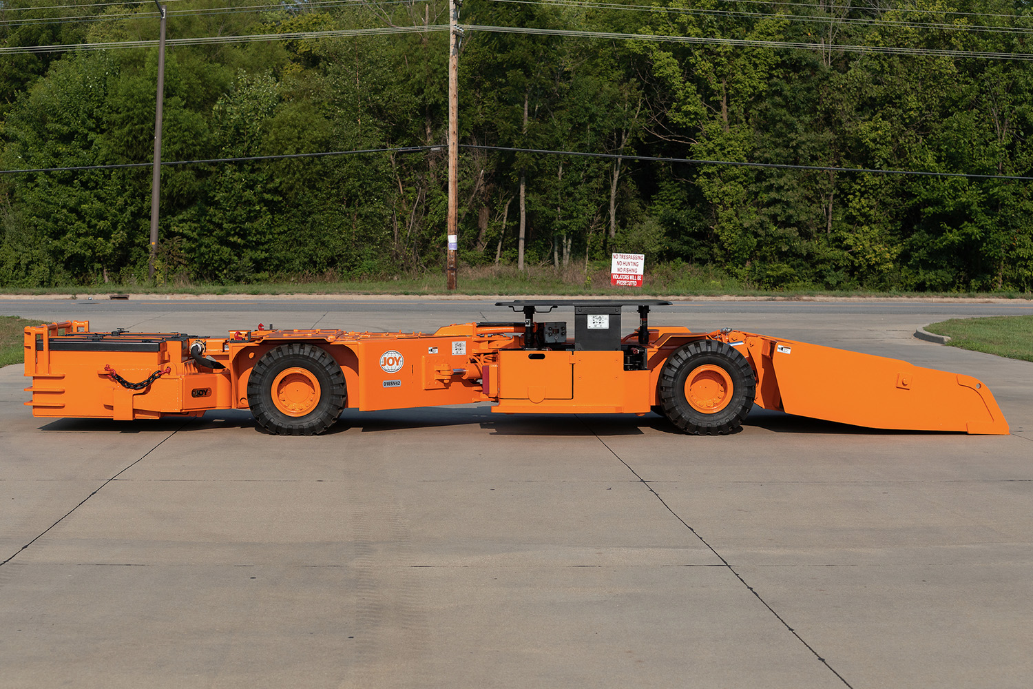 Built for reliability with rugged frame and center section