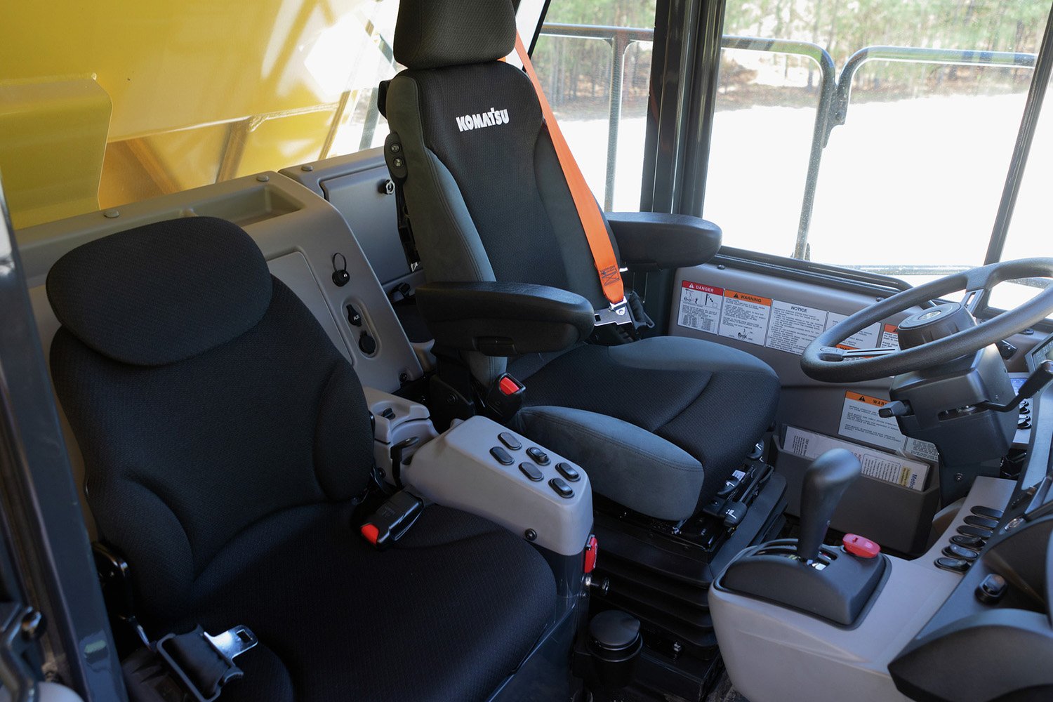 Keep operators comfortable