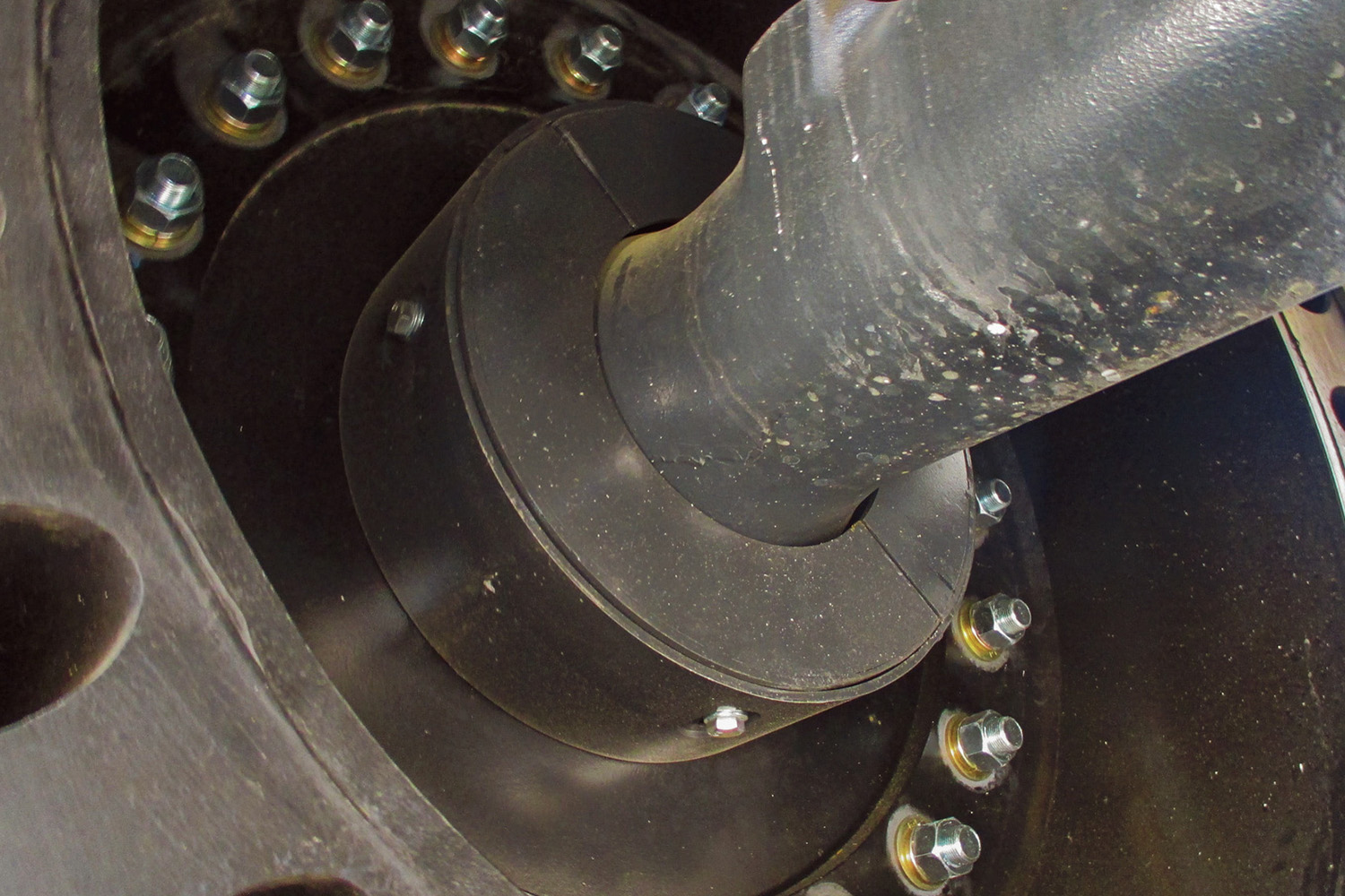 Axle seal guards