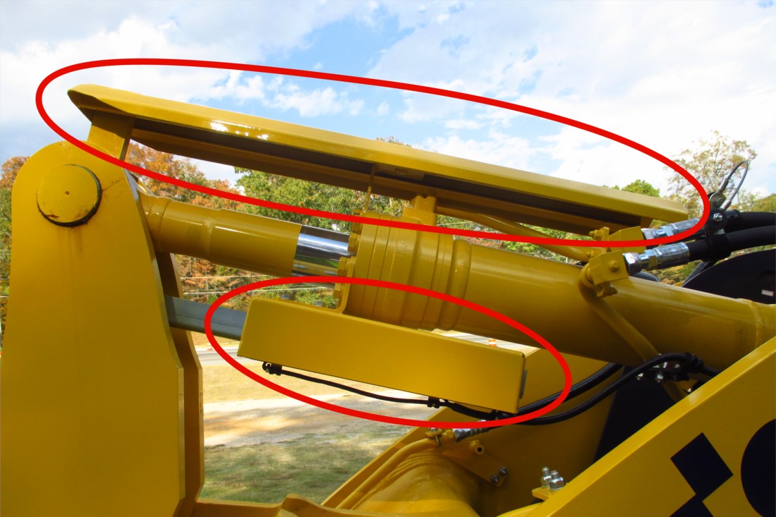 Bucket cylinder guard