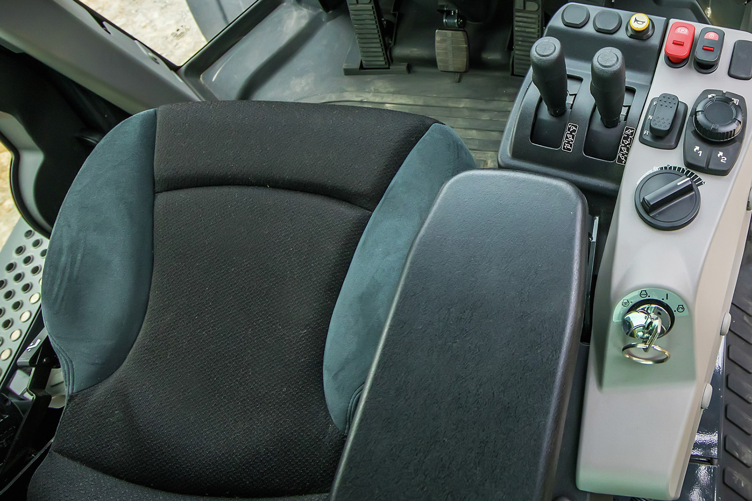 Comfortable seat helps fight fatigue