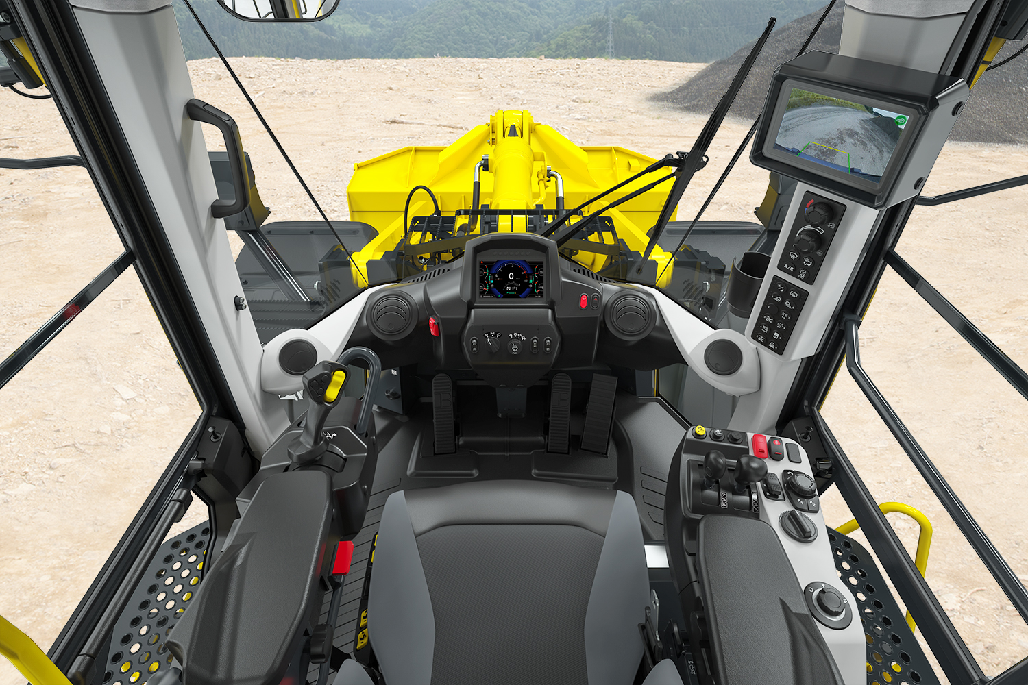 Newly designed cab