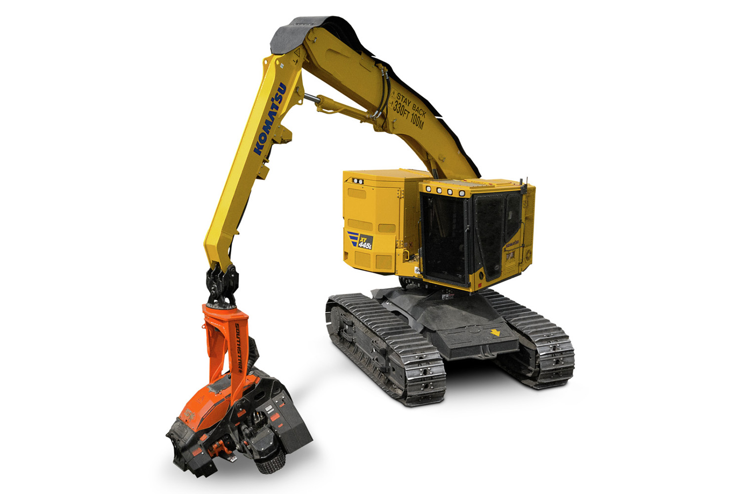 Tracked Feller bunchers