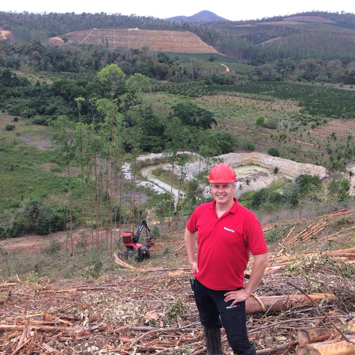 Meet Joacim Henningsson, a Komatsu Forest test driver