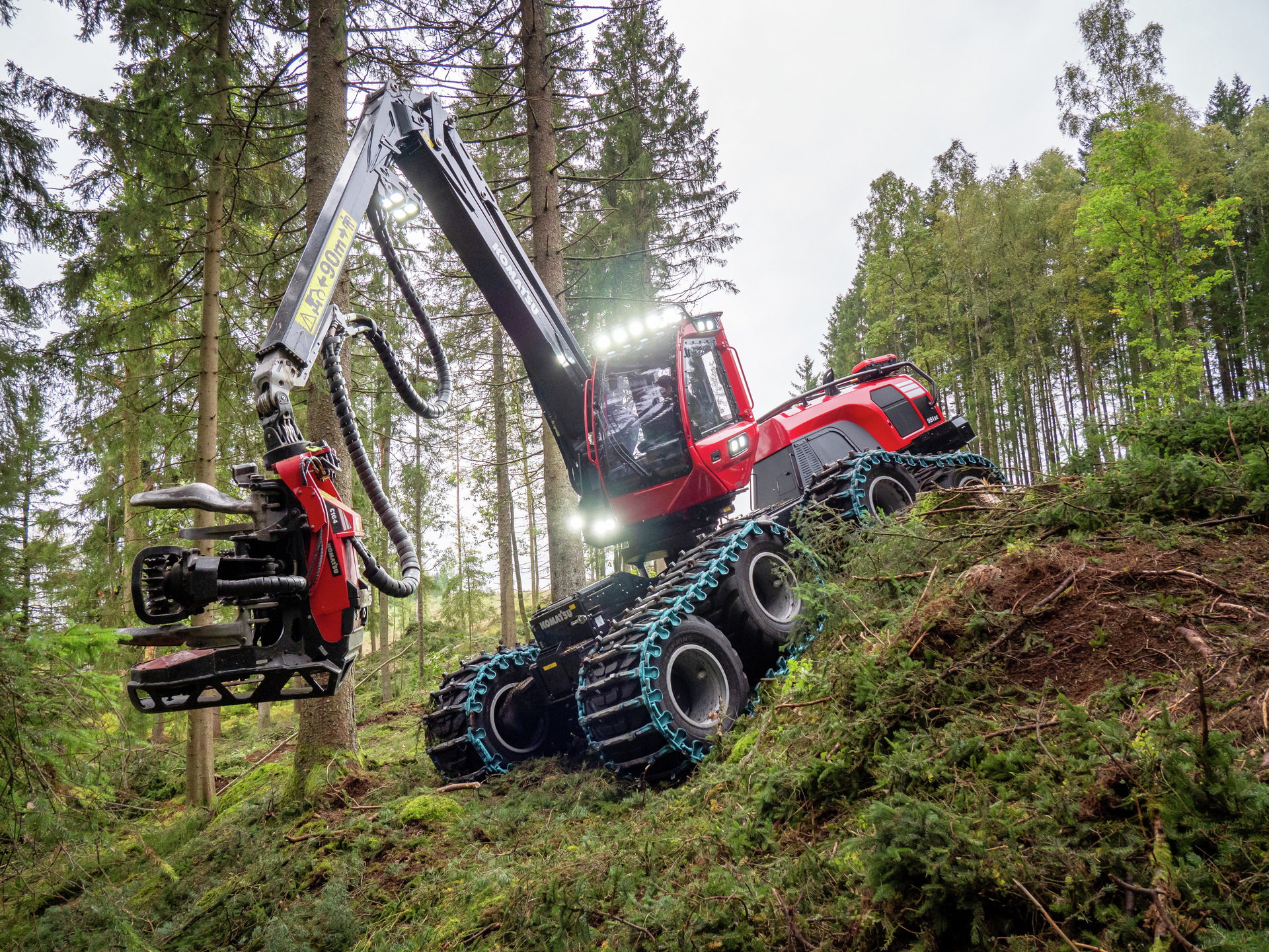 Wheeled harvester 951XC