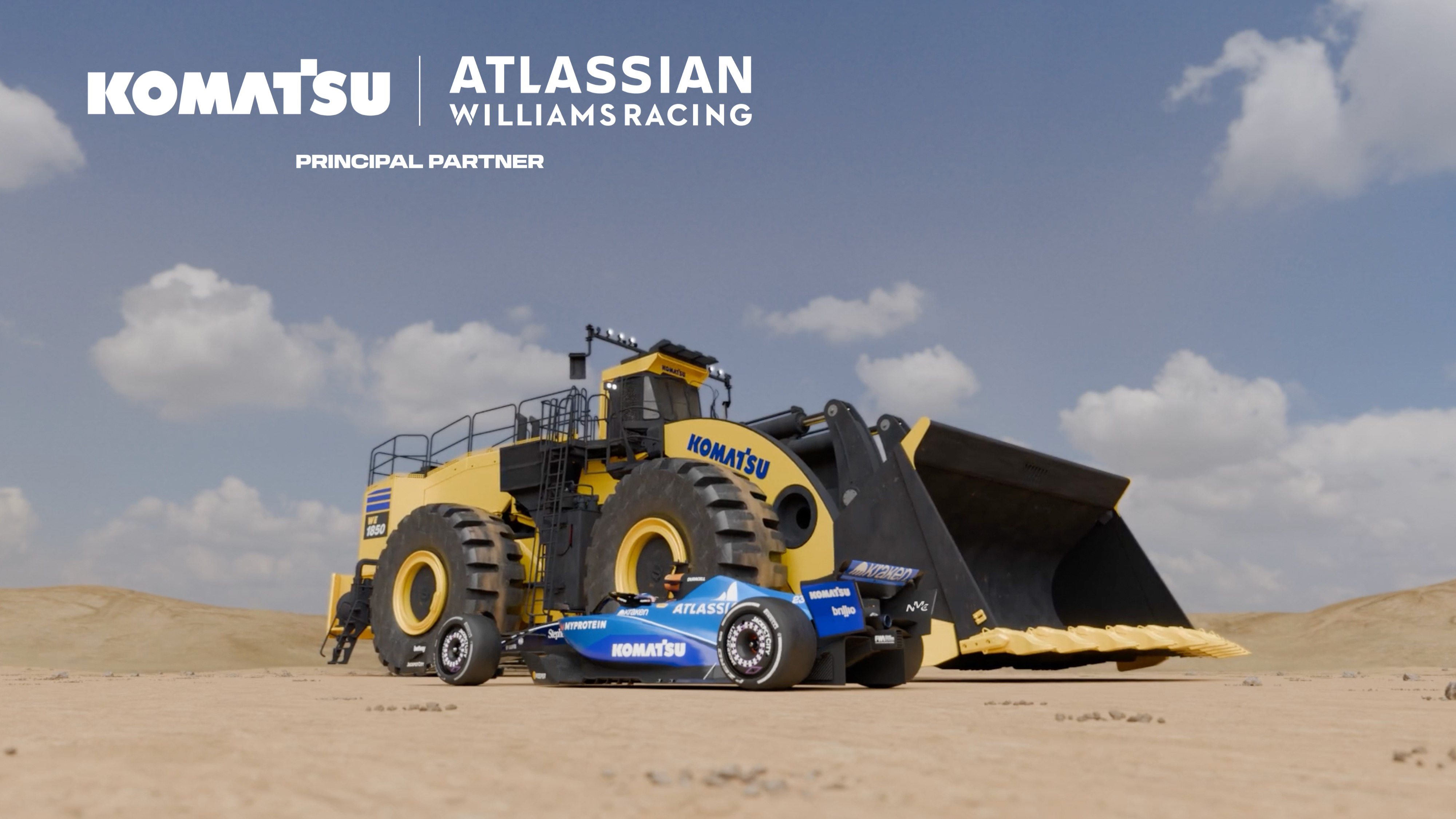 Komatsu and Atlassian Williams Racing: Driving innovation for a thriving future video thumbnail