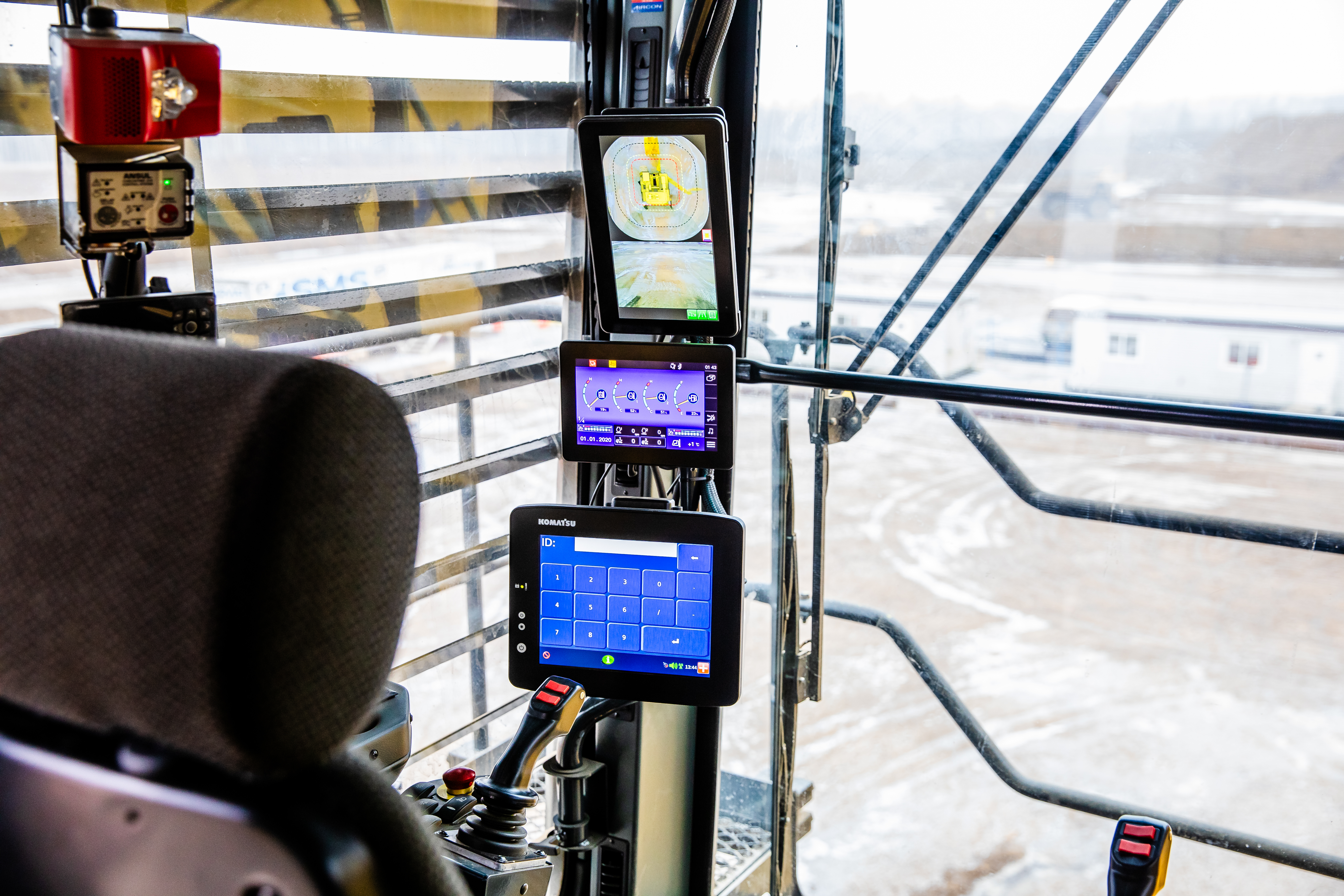 Enhanced operator comfort