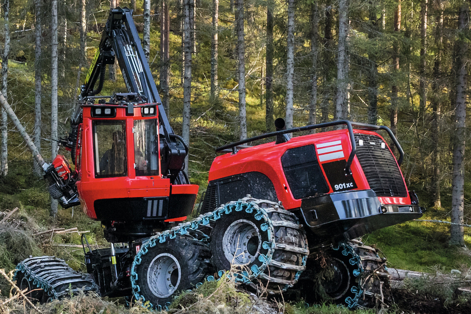 Innovative 8WD system
