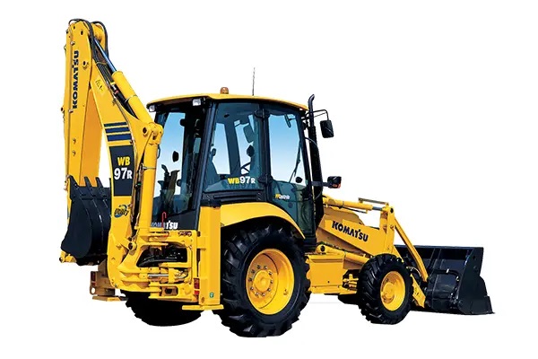 komatsu backhoes
