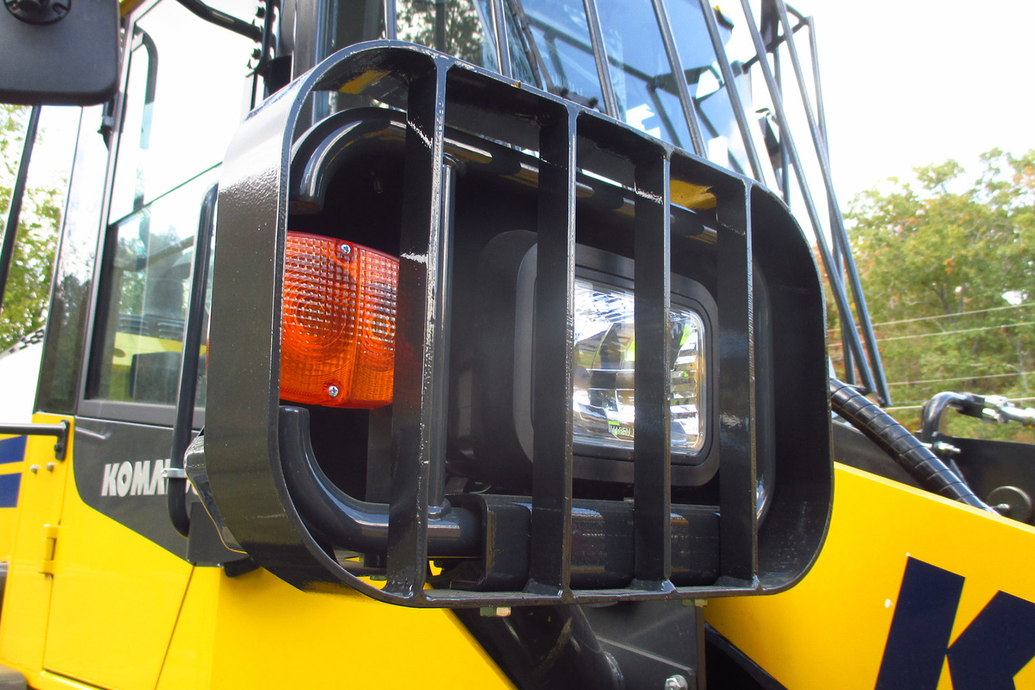 Front window and light guards