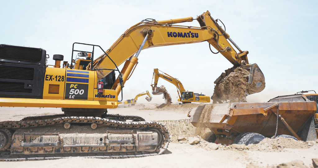 معدات Komatsu