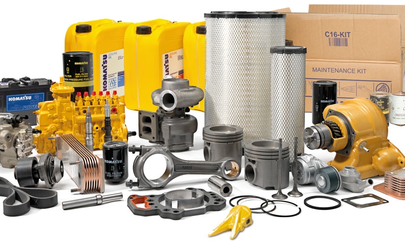 مجموعة قطع غيار Komatsu الأصلية