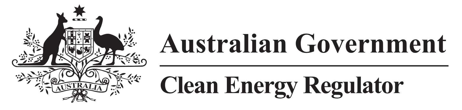 Australian Government Clean Energy Regulator logo
