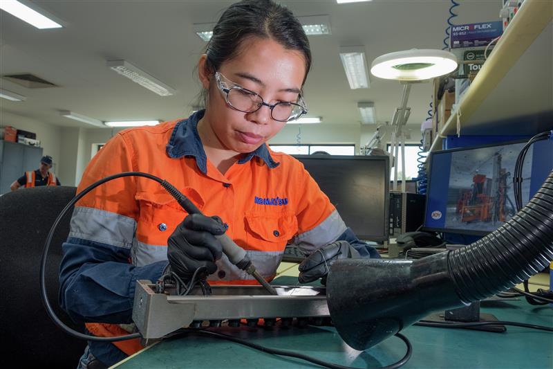 Apprenticeship type electronics technician