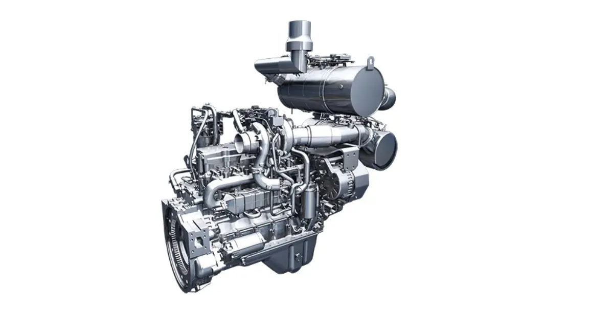High performance Komatsu engine