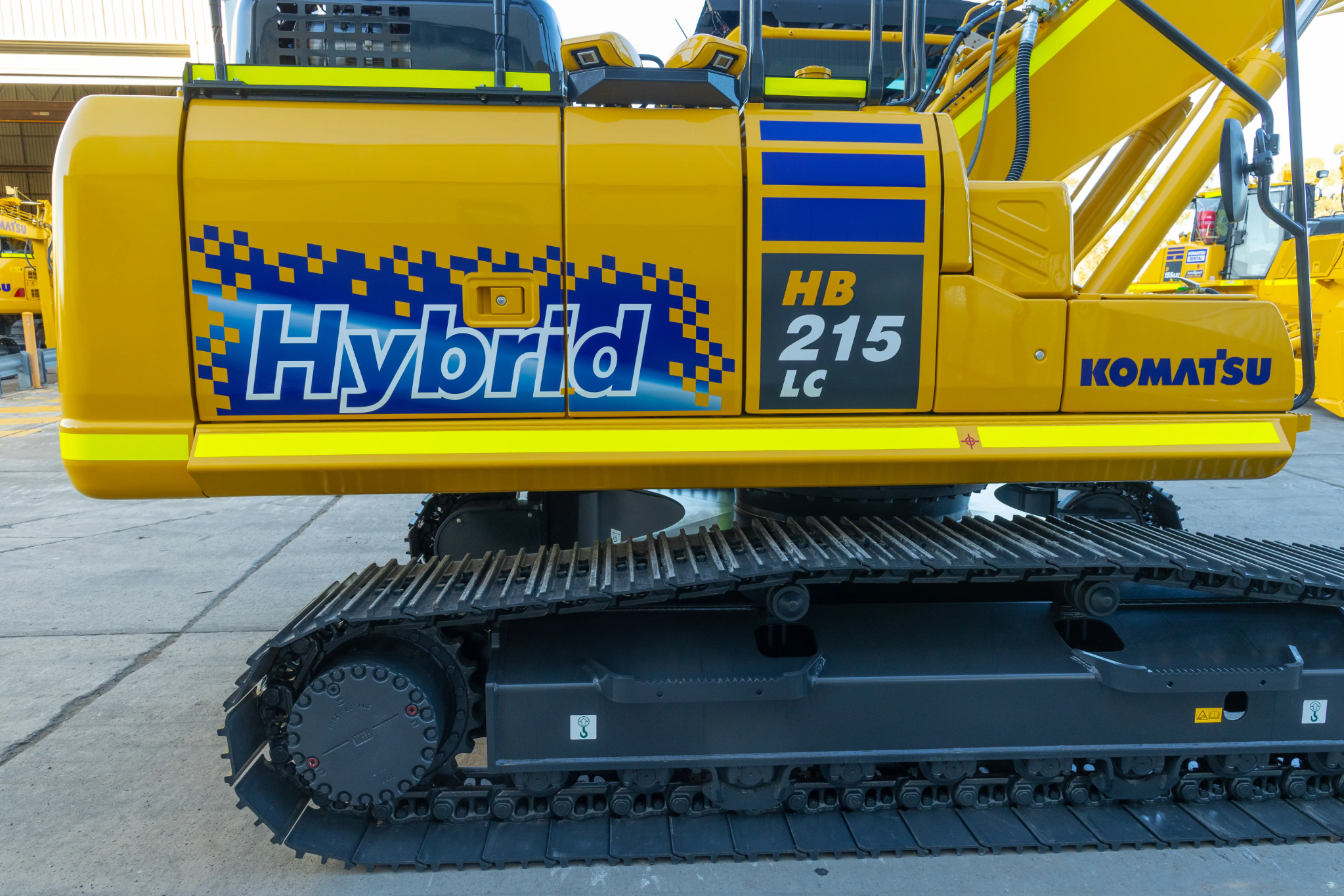 Komatsu Hybrid HB215LC-3 excavator
