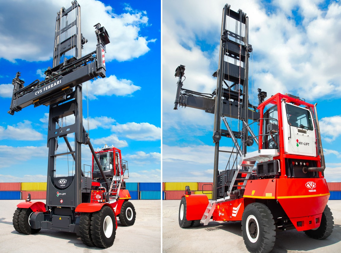 Evolution of container handling liftrucks