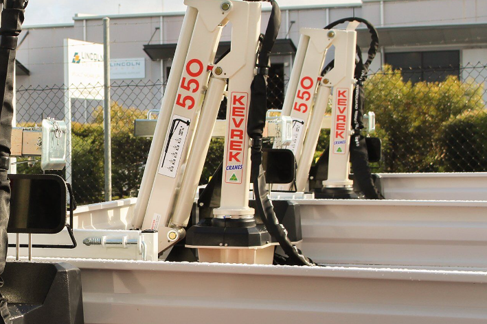 Kevrek truck mounted cranes