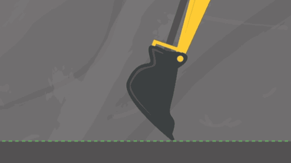 Bucket precision animation