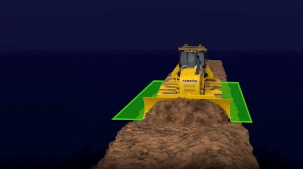 Tilt steering control animation
