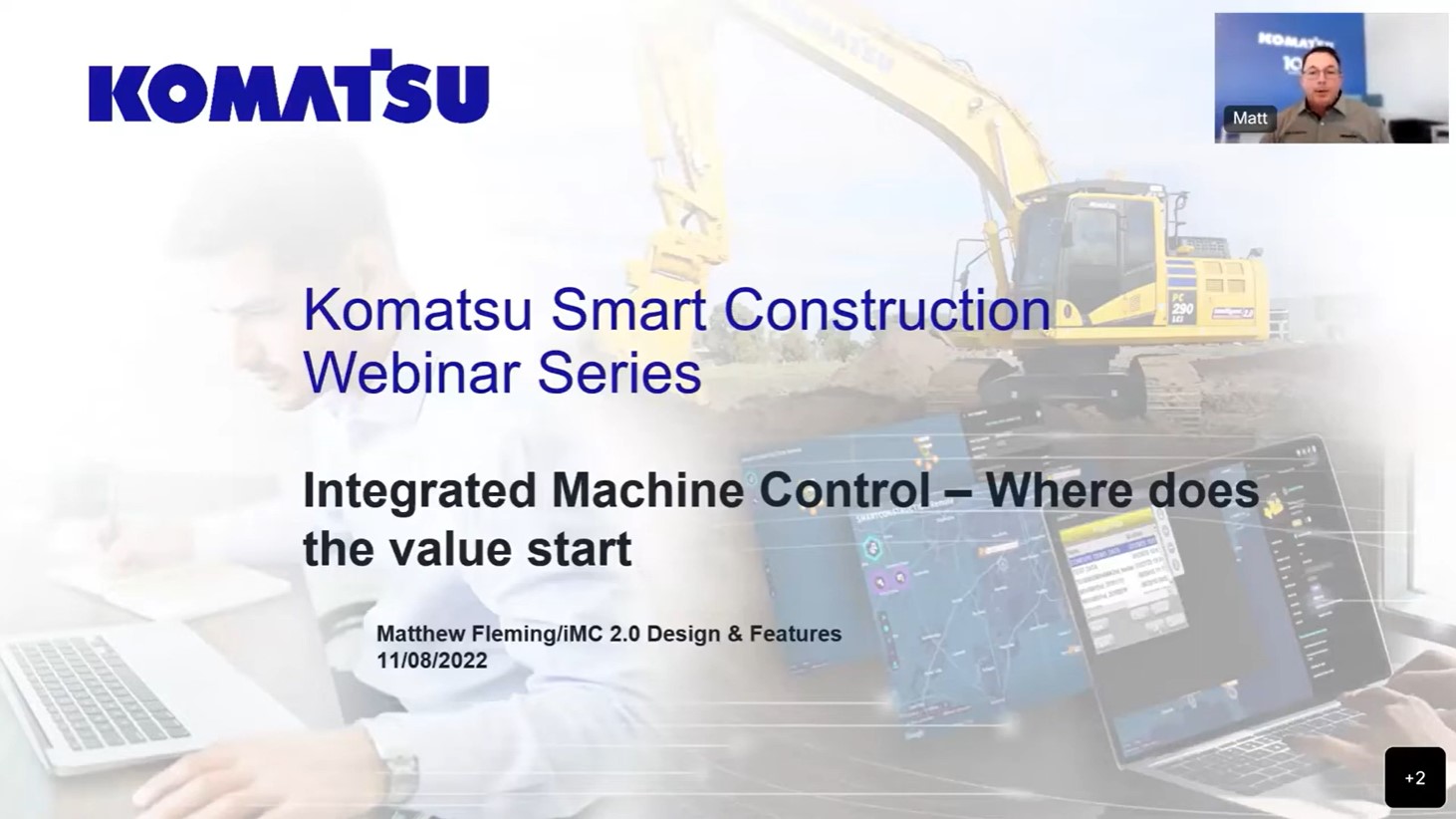 Smart Construction: Intelligent Machine Control (iMC)