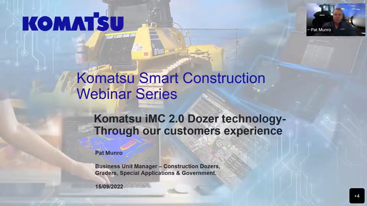 Smart Construction: iMC dozers and the customer journey