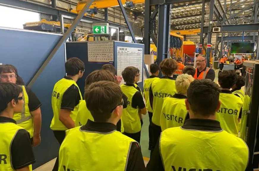 Scott Alexander, National Operations Manager – East, conducting the tour of the Innovation Hub