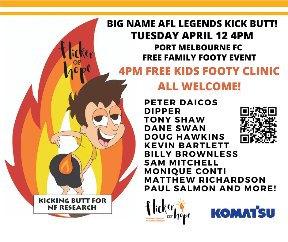 Komatsu "Hicker or Hope" Social Media Post Related to AFL