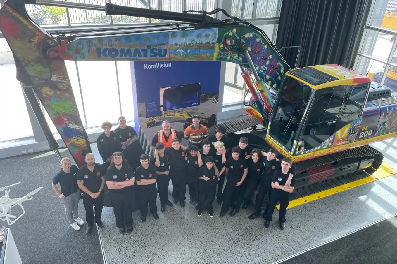 Clontarf Foundation students inspired by Innovation Hub