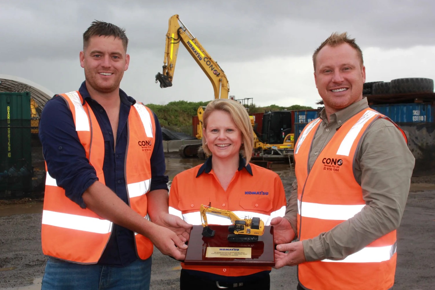 Komtrax 20,000th Fairfield