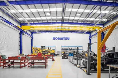 Komatsu training academy workshop